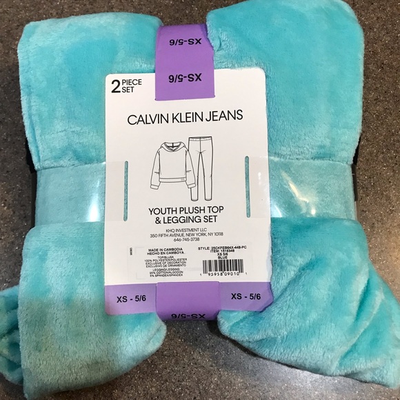 🆕 Calvin Klein Youth 2 Piece Legging Set - Picture 6 of 6